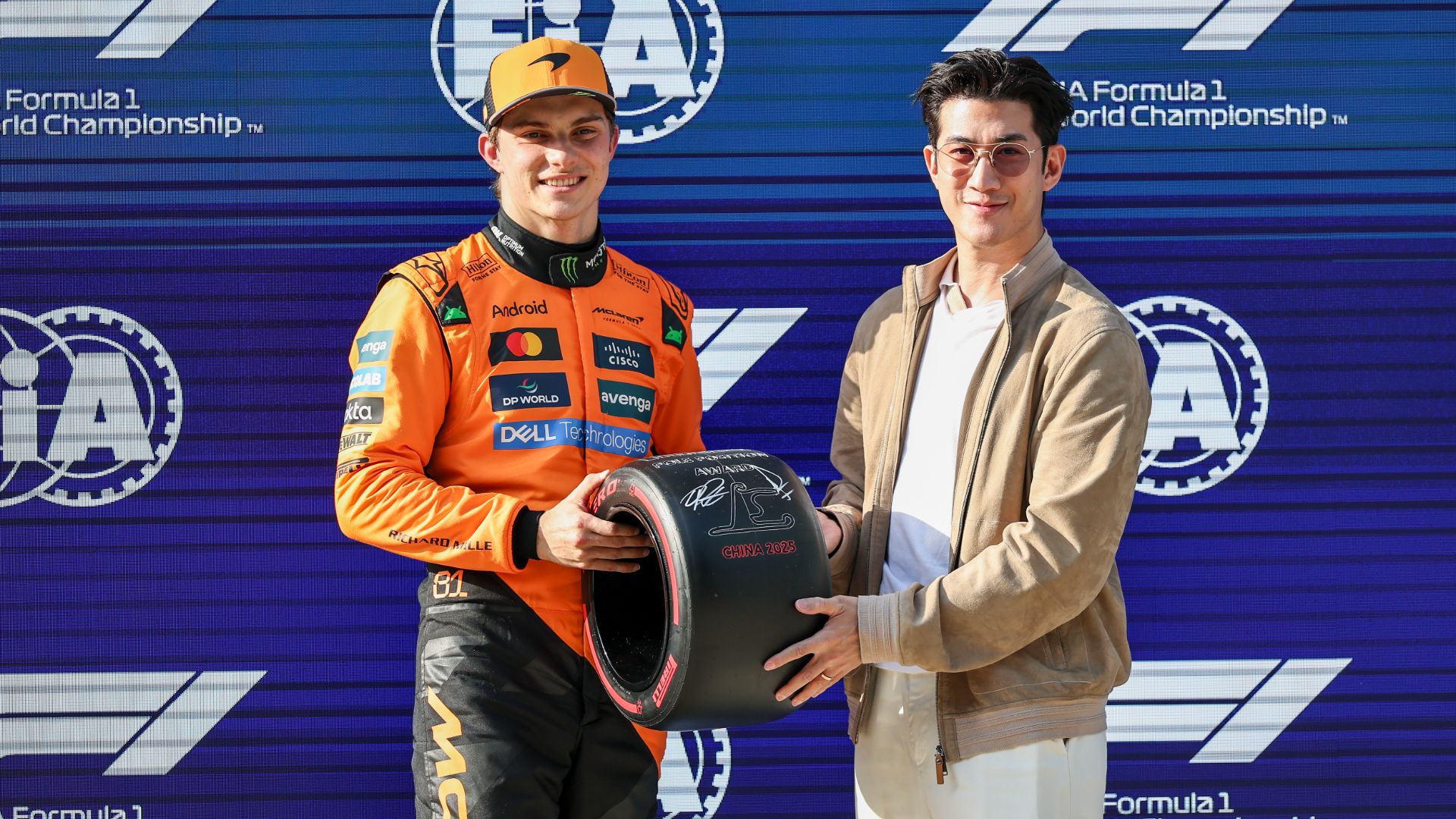 Piastri 'pumped' after claiming maiden pole in Shanghai