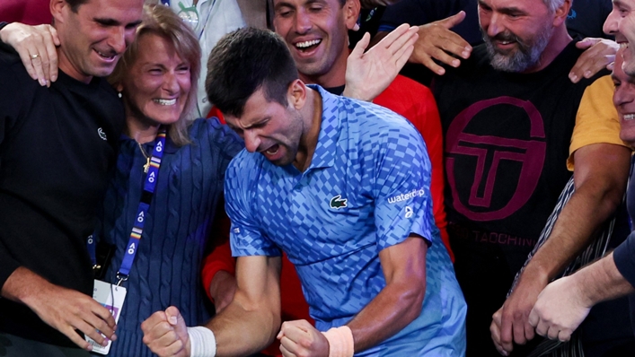 Novak Djokovic won his 22nd major title on Sunday