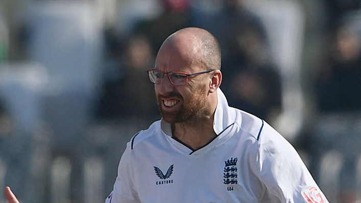 Jack Leach has been helping England's bowlers in a different way