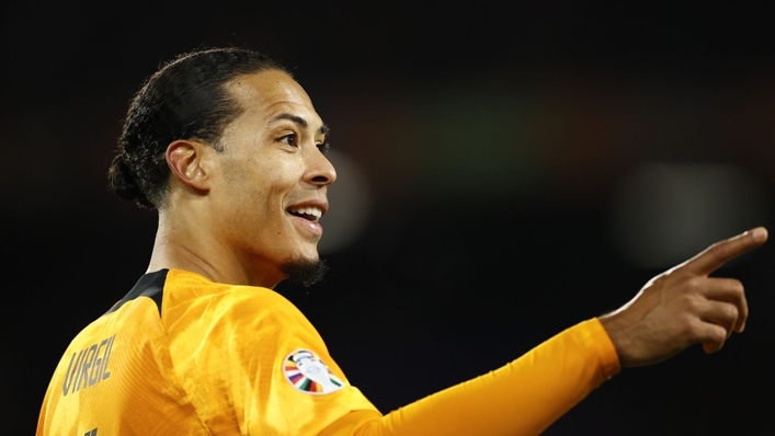 Virgil van Dijk's Netherlands lost 4-0 to France last week