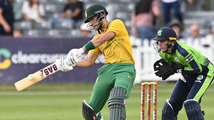 Reeza Hendricks scored 74 from 53 balls to lead South Africa to a T20I win against Ireland