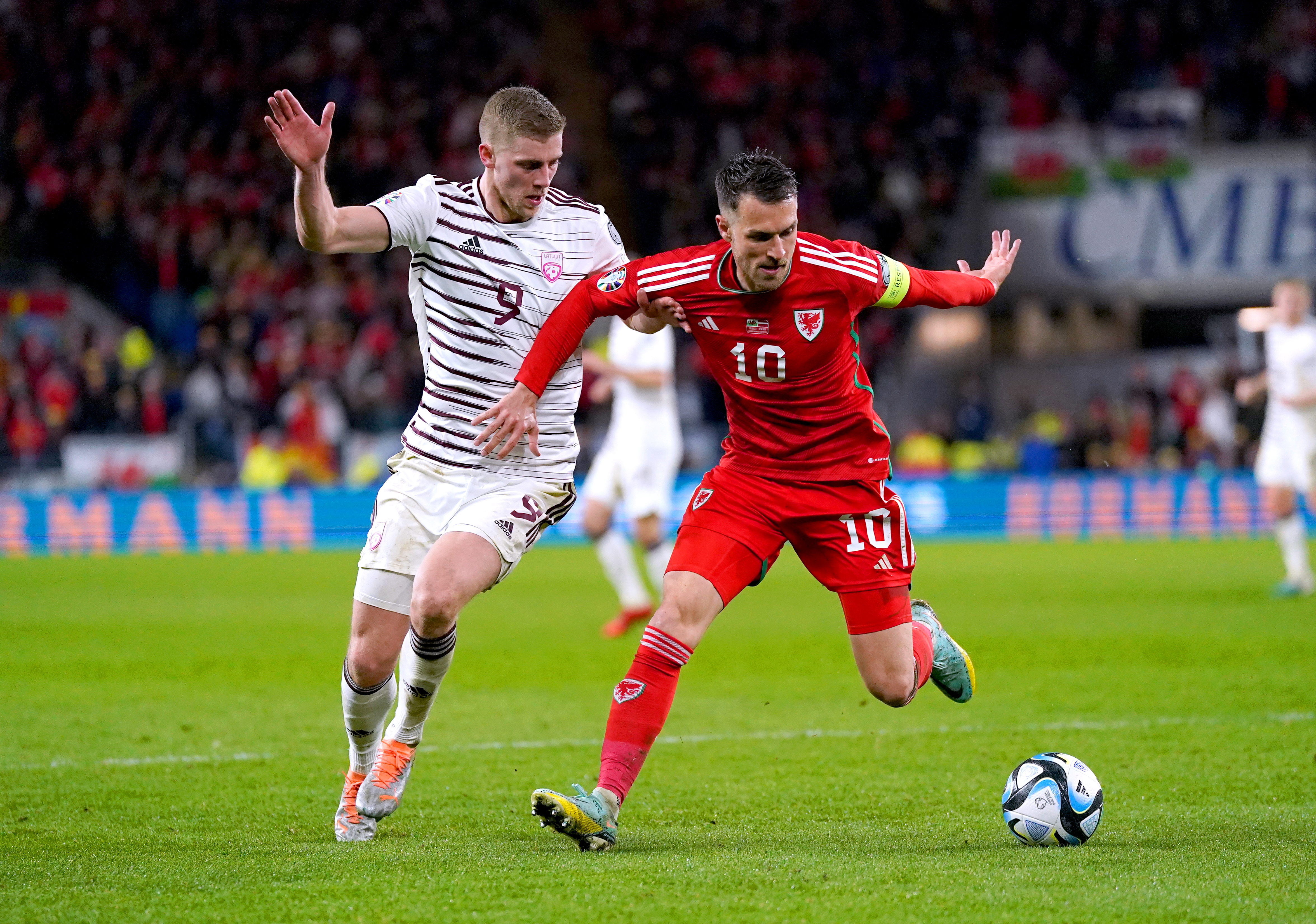 Wales v Latvia – UEFA Euro 2024 Qualifying – Group D – Cardiff City Stadium