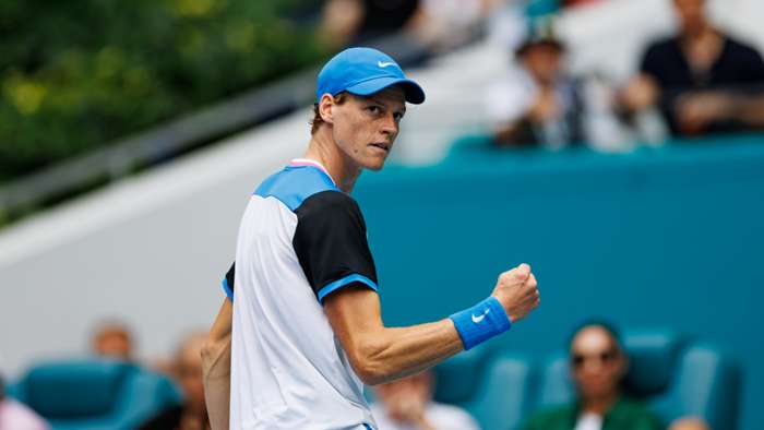 Sinner triumphs at third attempt in Miami Open final