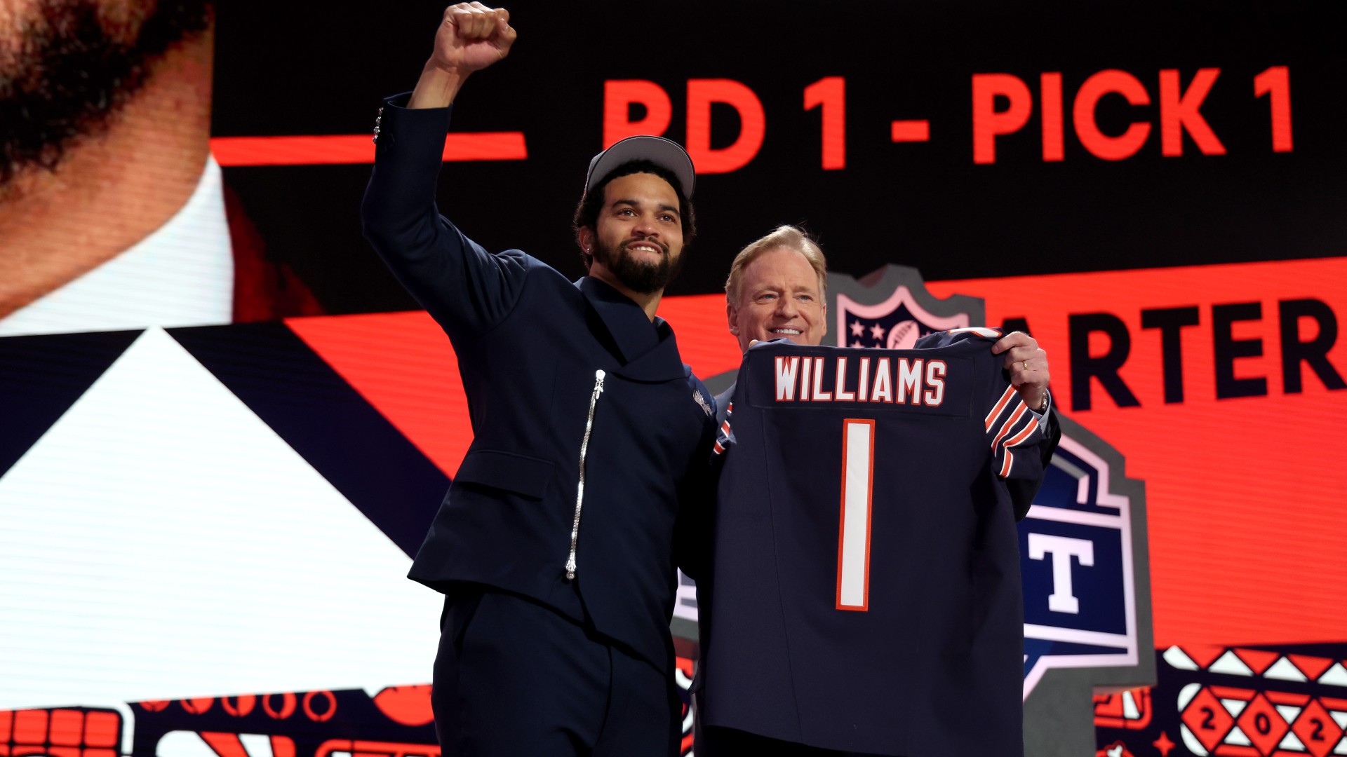 Bears select quarterback Williams with first pick of NFL draft