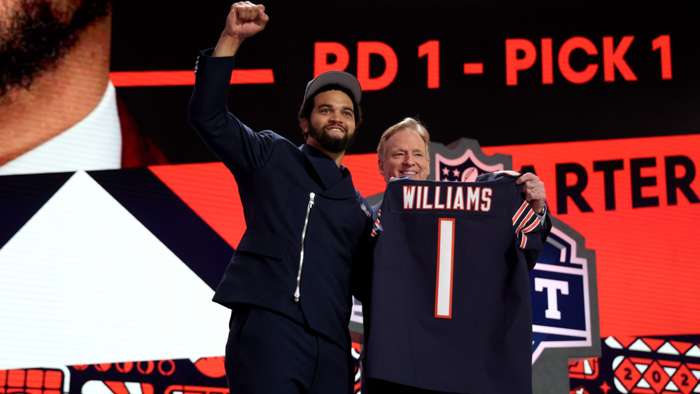 Bears select quarterback Williams with first pick of NFL draft