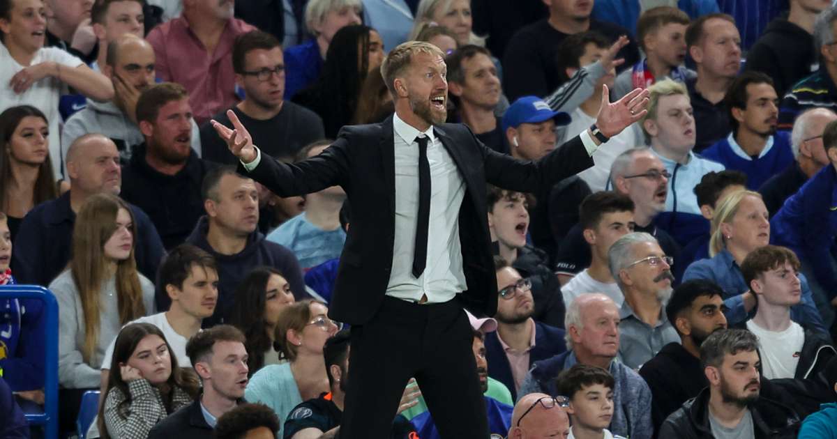 Chelsea head coach Graham Potter