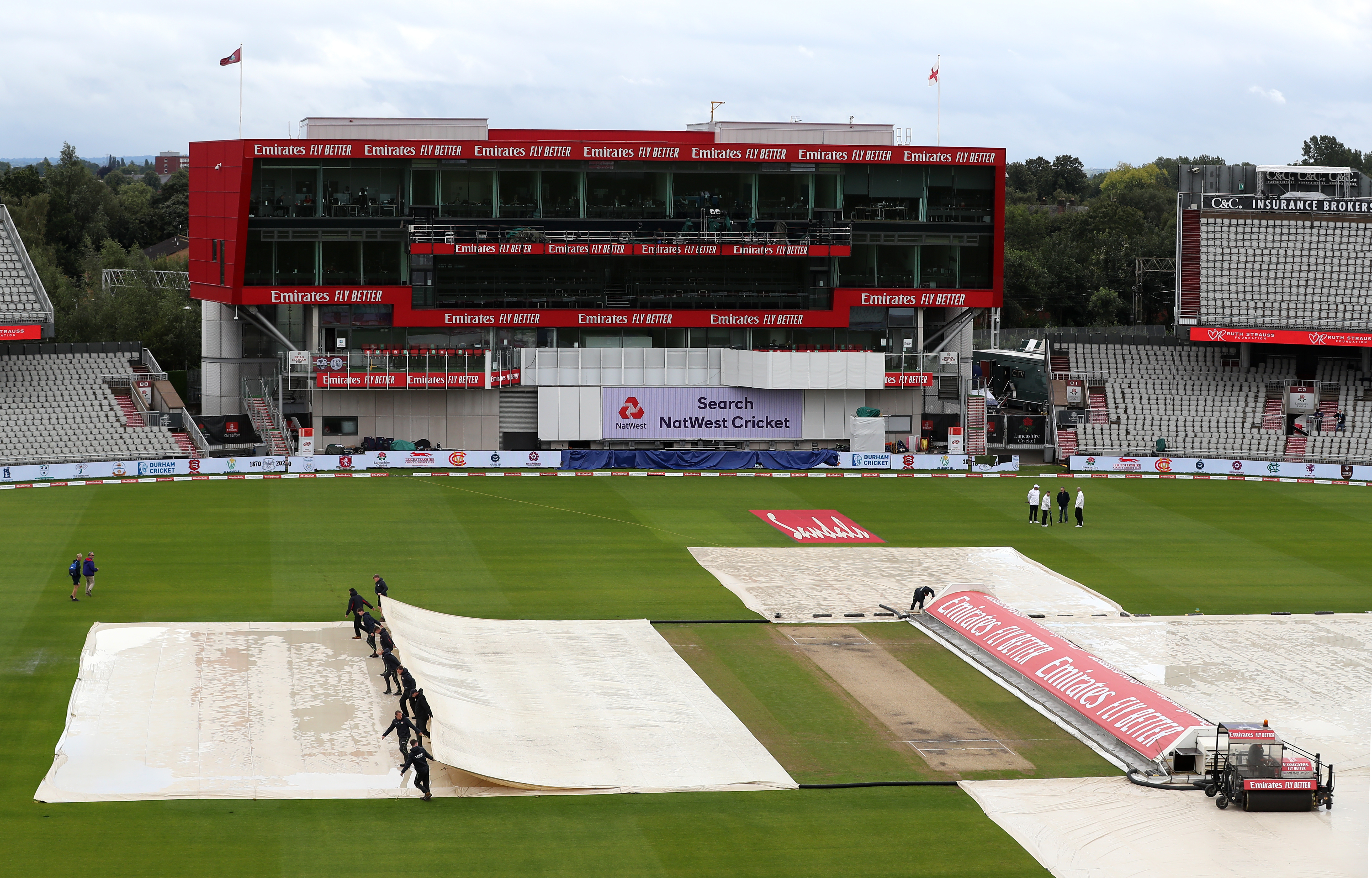 Forecasts suggest the groundstaff could be busy this week.