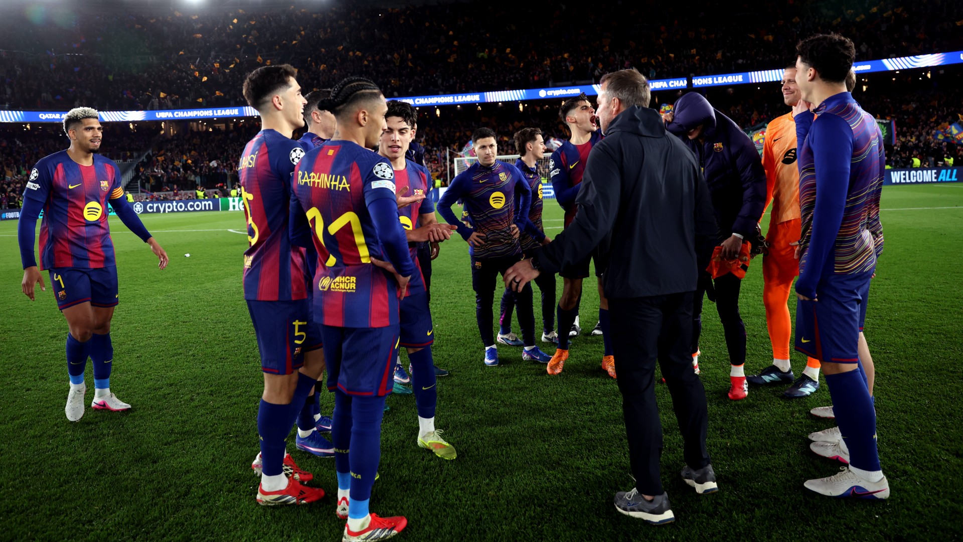 Flick urges Barcelona to maintain levels from the Champions League in LaLiga