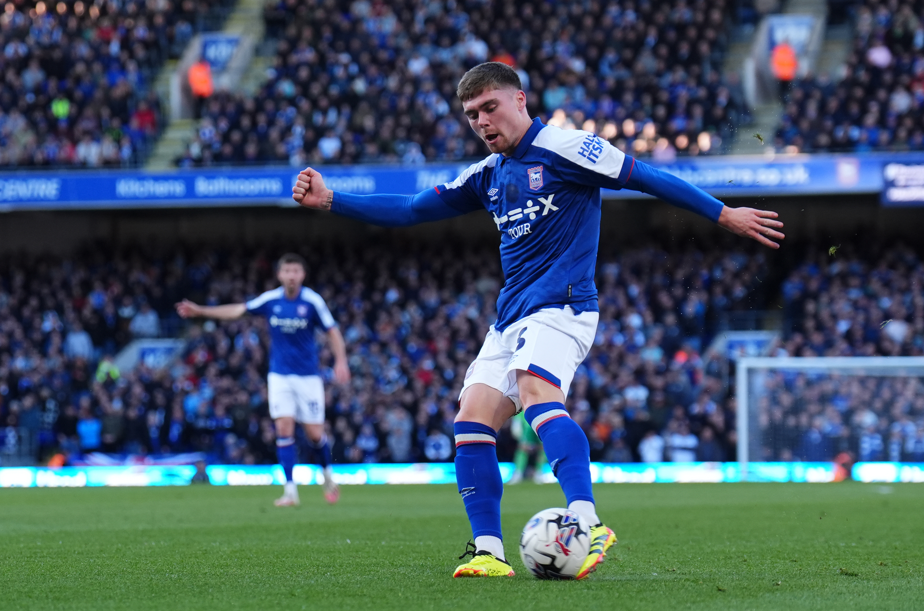 Leif Davis put Ipswich ahead in style