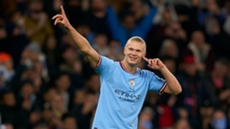 Erling Haaland scored two more goals for Man City against Copenhagen in the Champions League