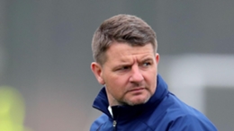 Leeds United coach Mark Jackson during a training session at Thorp Arch Training Ground, Wetherby. Picture date: Thursday March 3, 2022.