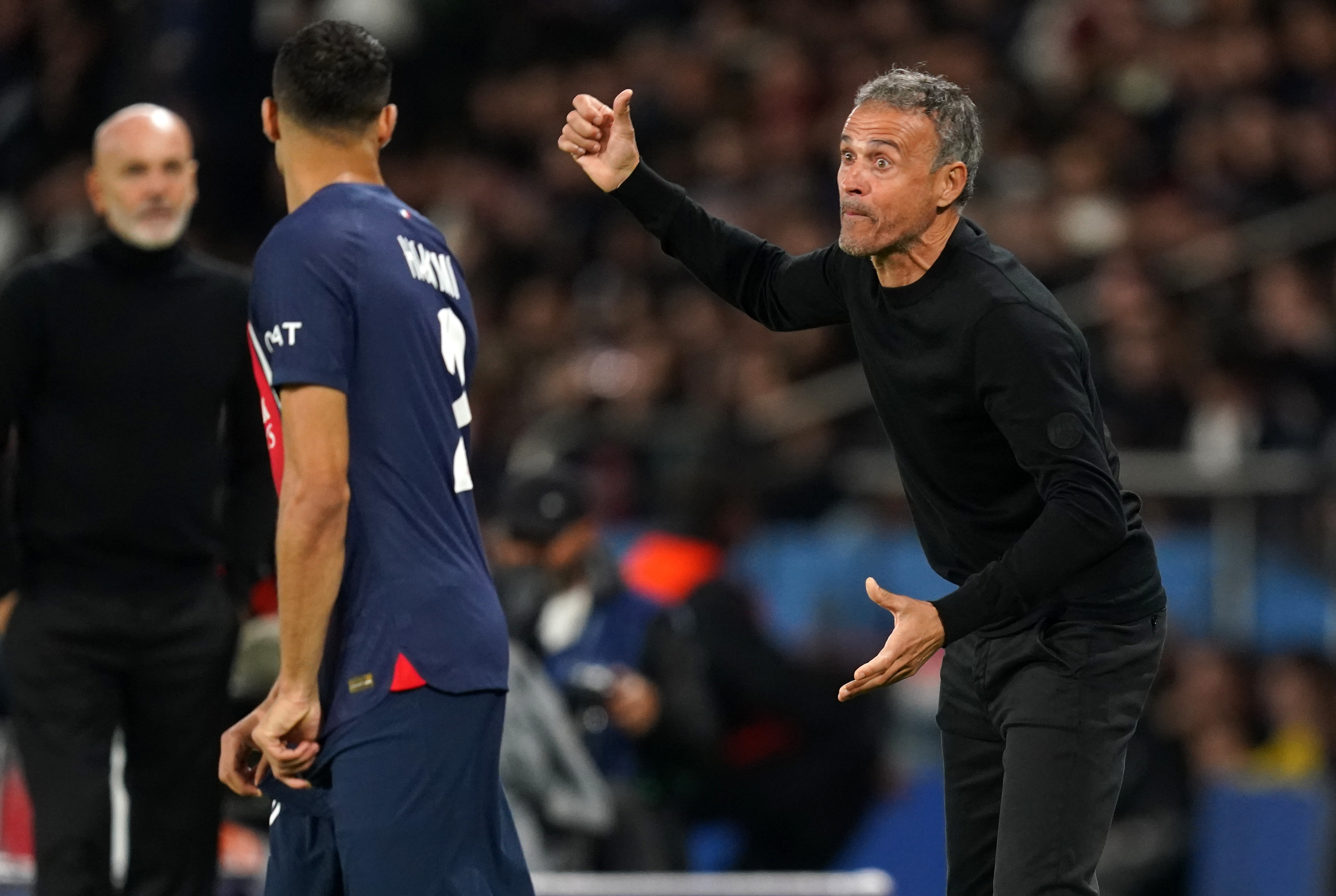 Paris St Germain manager Luis Enrique was both relieved and frustrated after a 1-1 Champions League draw with Newcastle