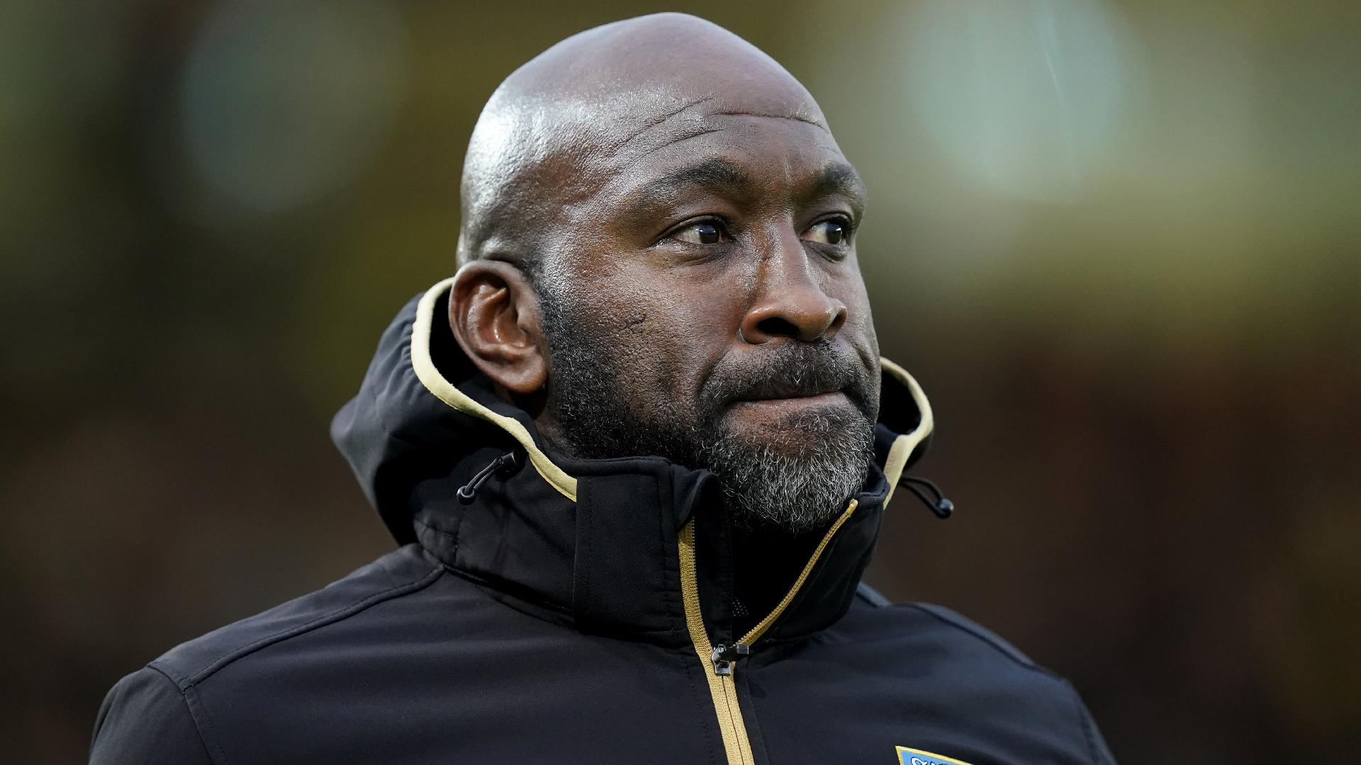 Darren Moore says it is still too easy to send abusive messages online (Mike Egerton/PA)