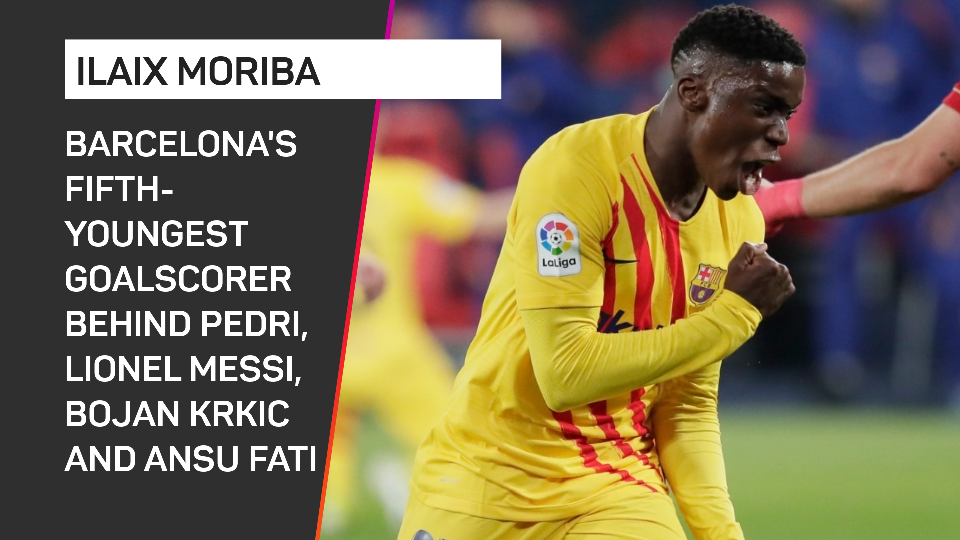 Ilaix Moriba Barcelona youngest goalscorers