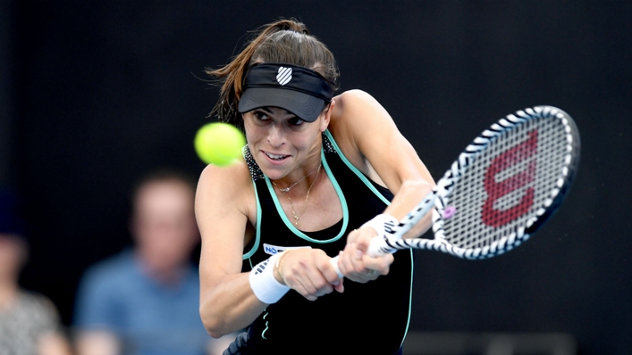 Ajla Tomljanovic secured a straight-sets win in her first-round match in Morocco