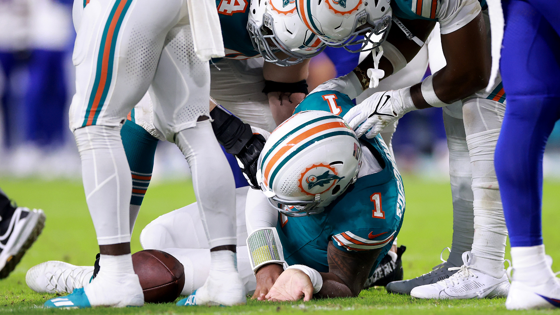 Dolphins team-mate Jackson 'crushed' as Tagovailoa suffers another concussion
