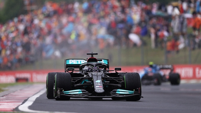 Lewis Hamilton recovered to third place in Hungary