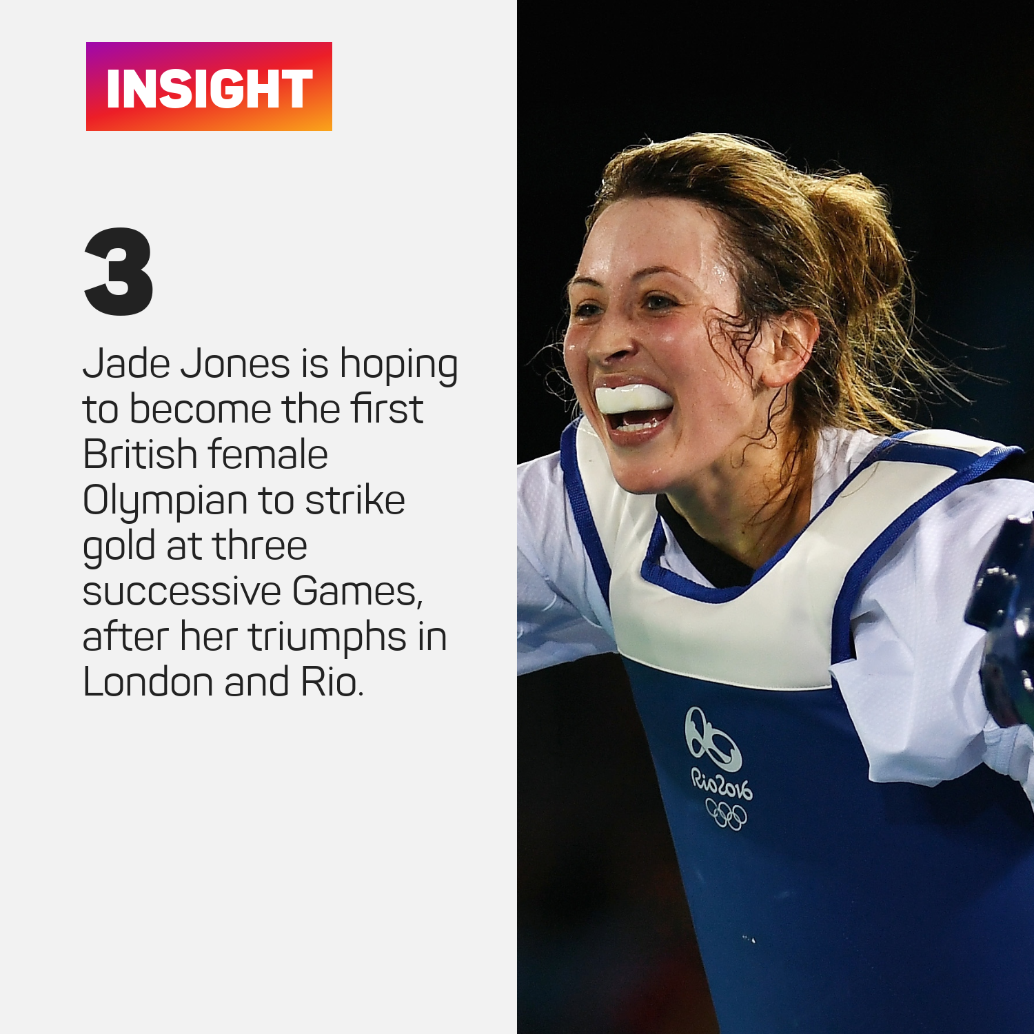 Jade Jones is looking to make history in Tokyo