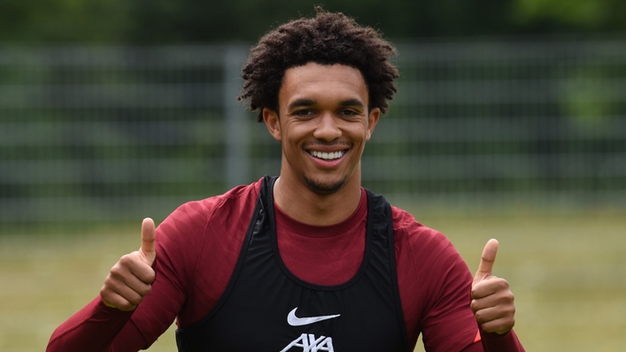 Trent Alexander-Arnold is fit and raring to go for Liverpool's Premier League opener