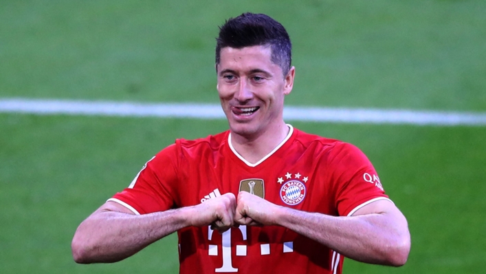 Robert Lewandowski has equalled a Bundesliga record