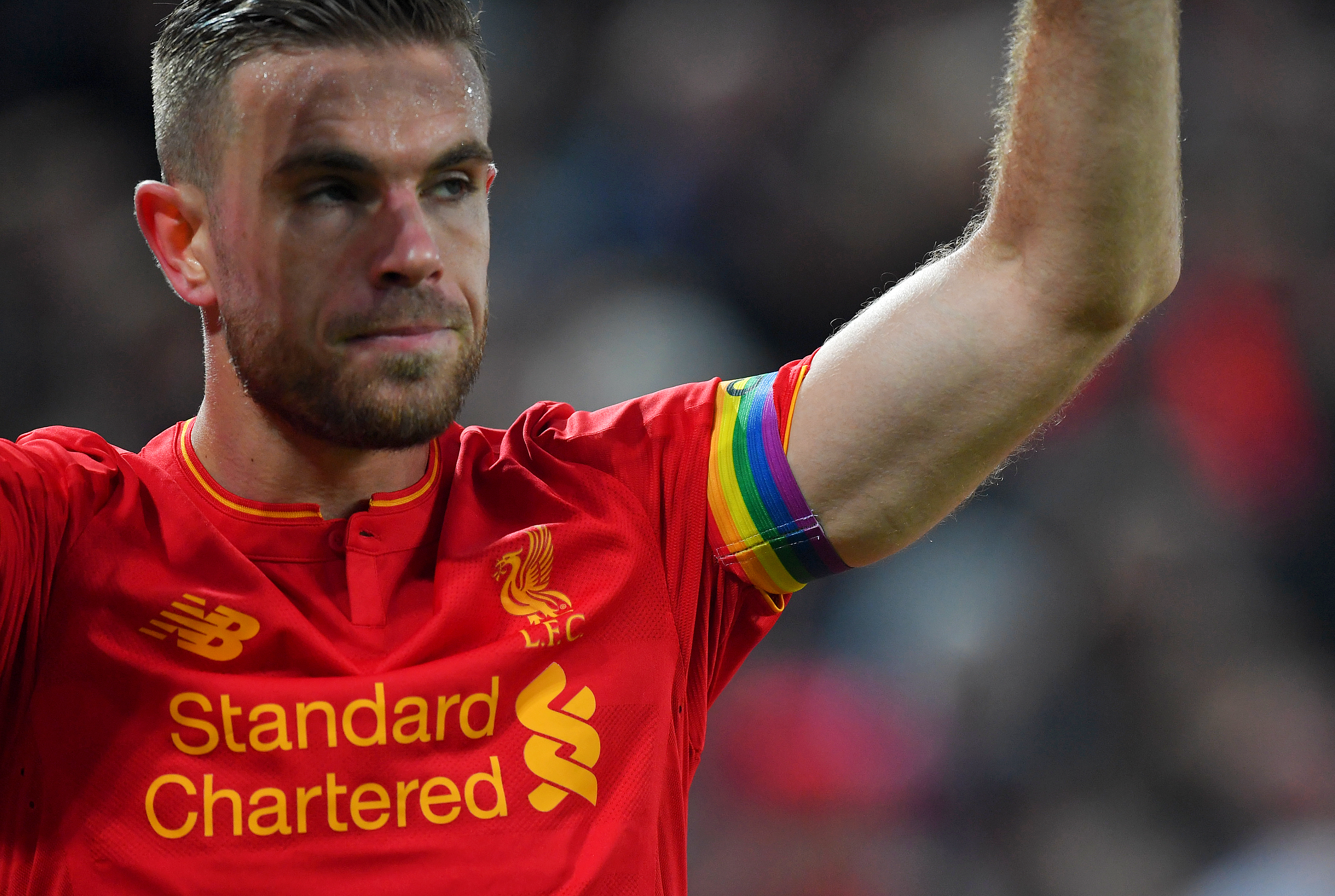 Henderson was seen as an ally of the LGBT+ community during his time at Liverpool