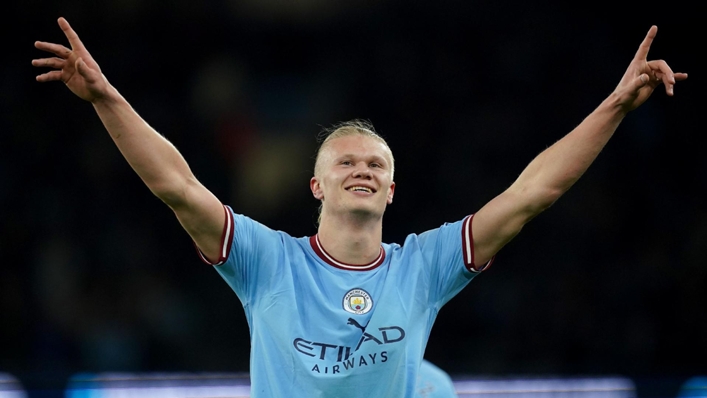 Erling Haaland has made a stunning impact at Manchester City (Martin Rickett/PA)