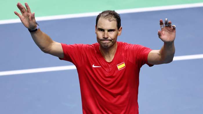 Nadal's career ends as Spain are beaten by Netherlands in Davis Cup