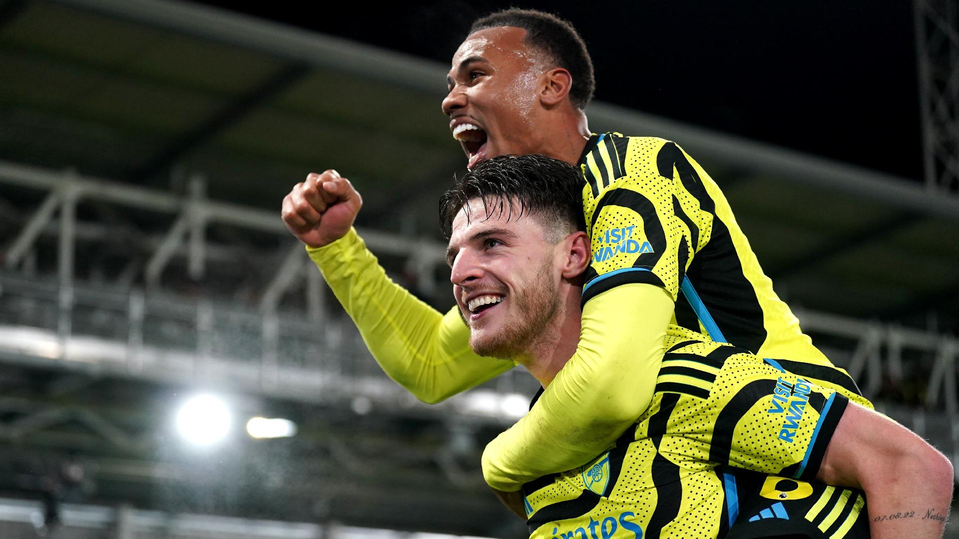 Declan Rice earns dramatic last-gasp win for Arsenal at Luton