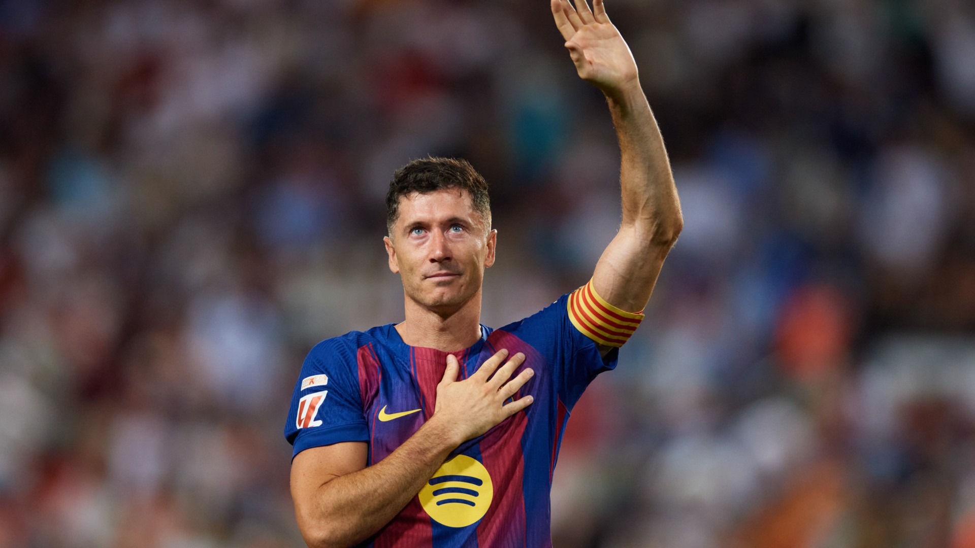 Flick thrilled Lewandowski signed off from Barcelona with goal