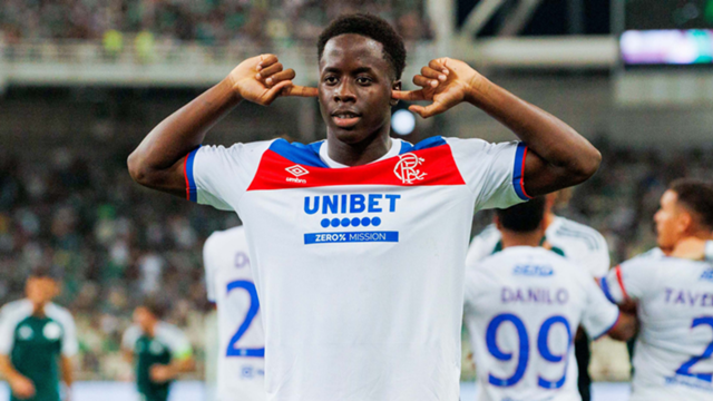 Panathinaikos 1-1 Rangers (1-3 agg): Gassama seals progression in Champions League qualifying