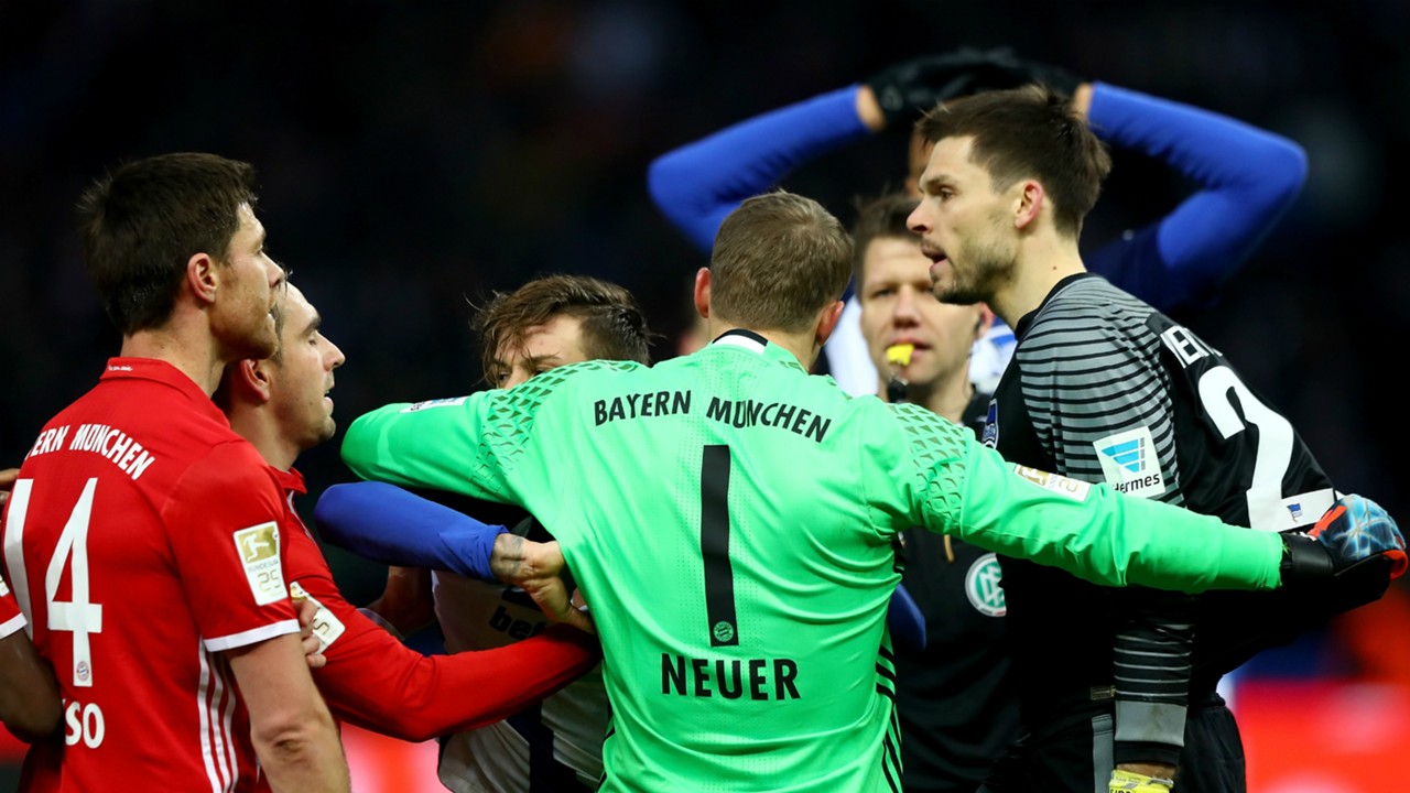 Image result for hertha bayern 1-1 jarstein