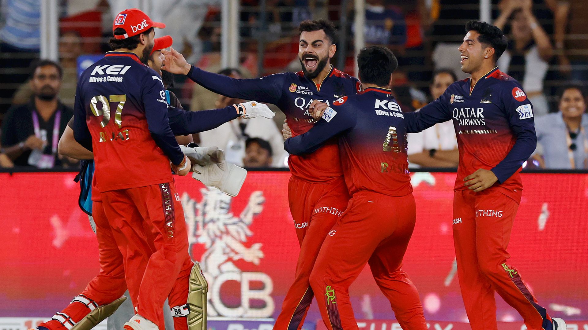 RCB overcome Punjab Kings to claim maiden IPL title