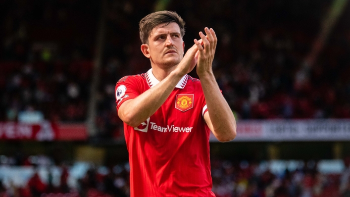 Harry Maguire was frustrated by Manchester United's performance