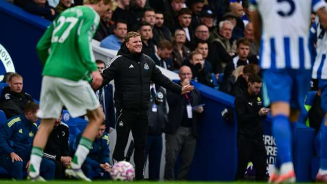 Newcastle 'hard to watch' for Howe in loss at Brighton