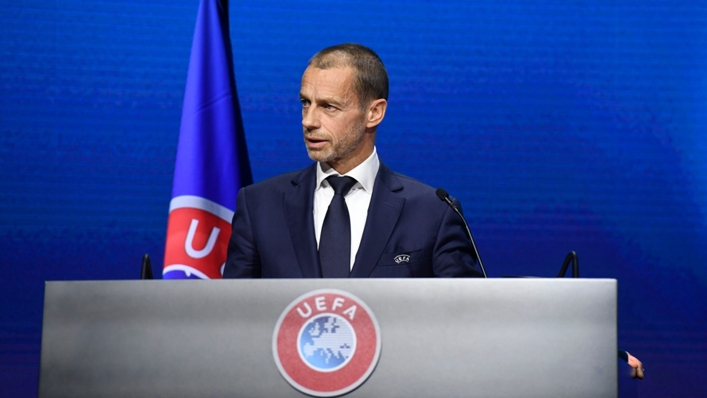 UEFA president Aleksander Ceferin.