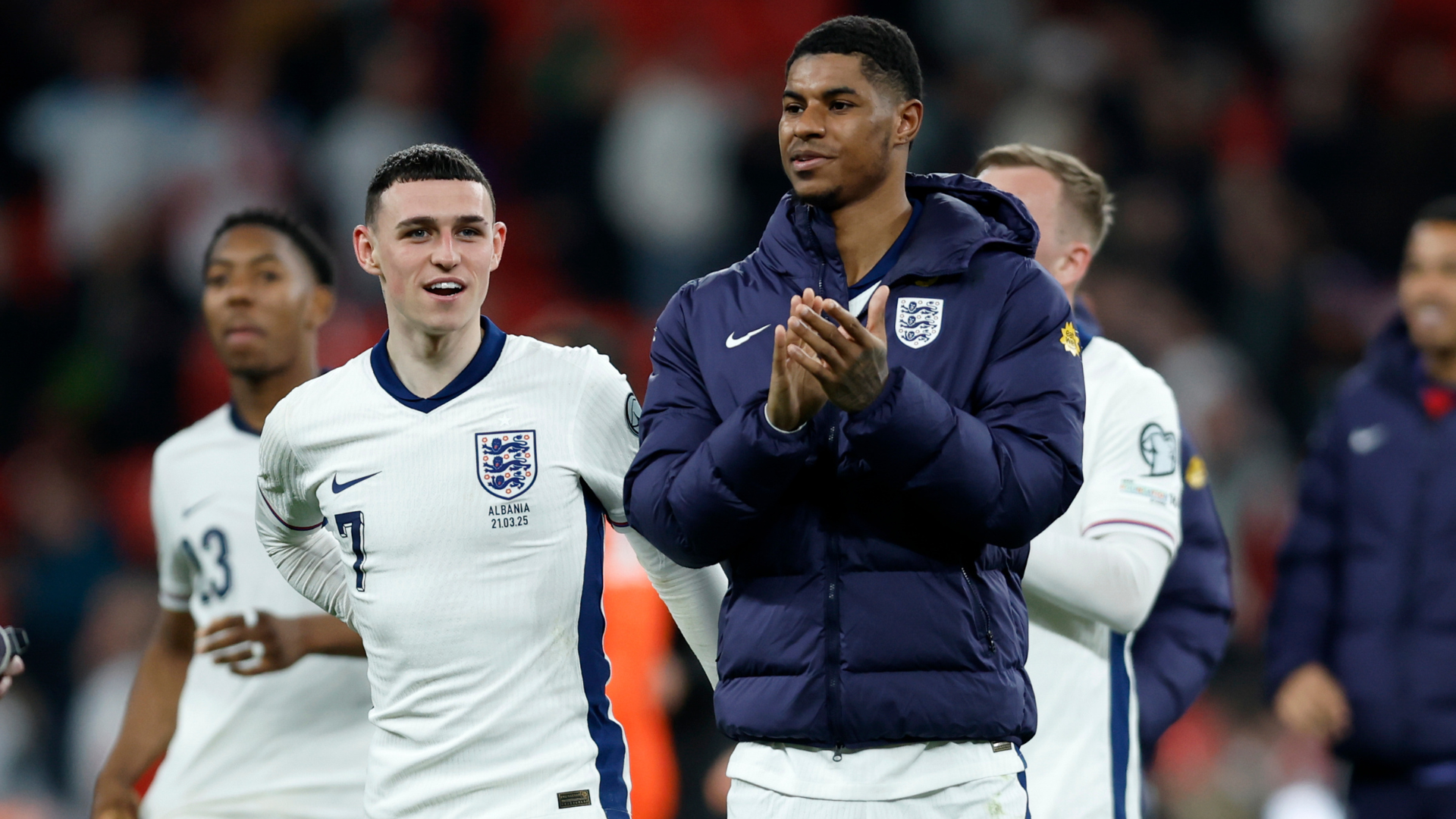 England boss Tuchel holds talks with Rashford and Foden