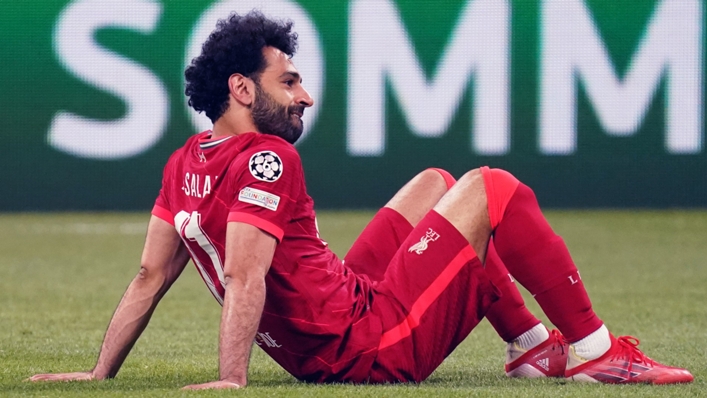 Liverpool forward Mohamed Salah suffered an injury in the FA Cup final