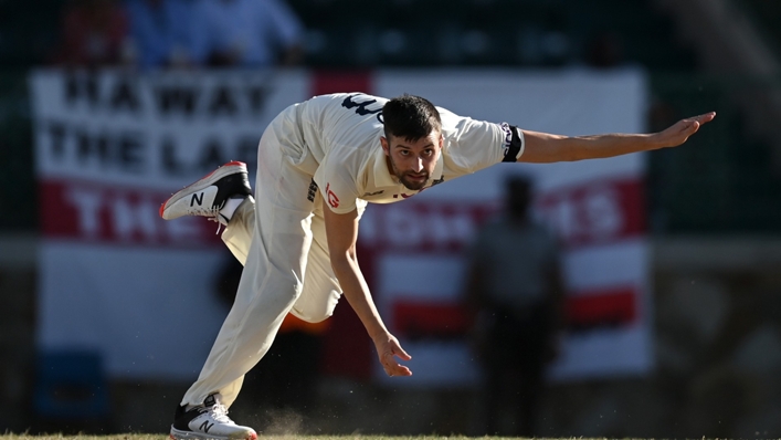 England quick Mark Wood