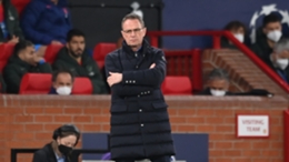 Ralf Rangnick saw his Man Utd side dumped out of the Champions League