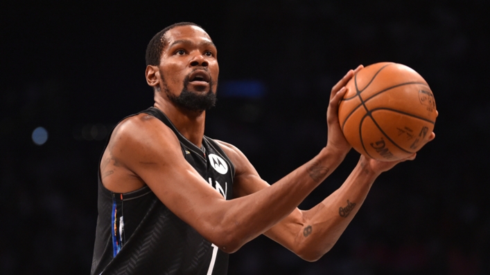 Kevin Durant was injured for the Nets against Pelicans