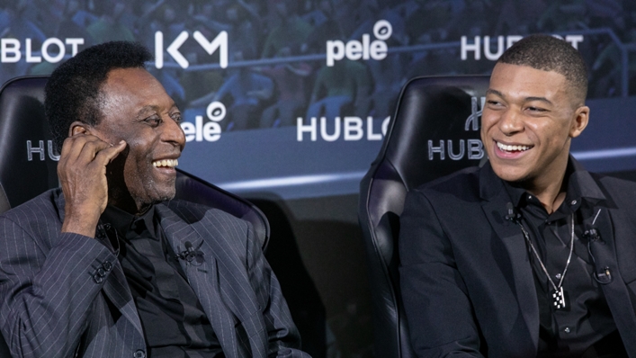 Kylian Mbappe has paid tribute to Pele