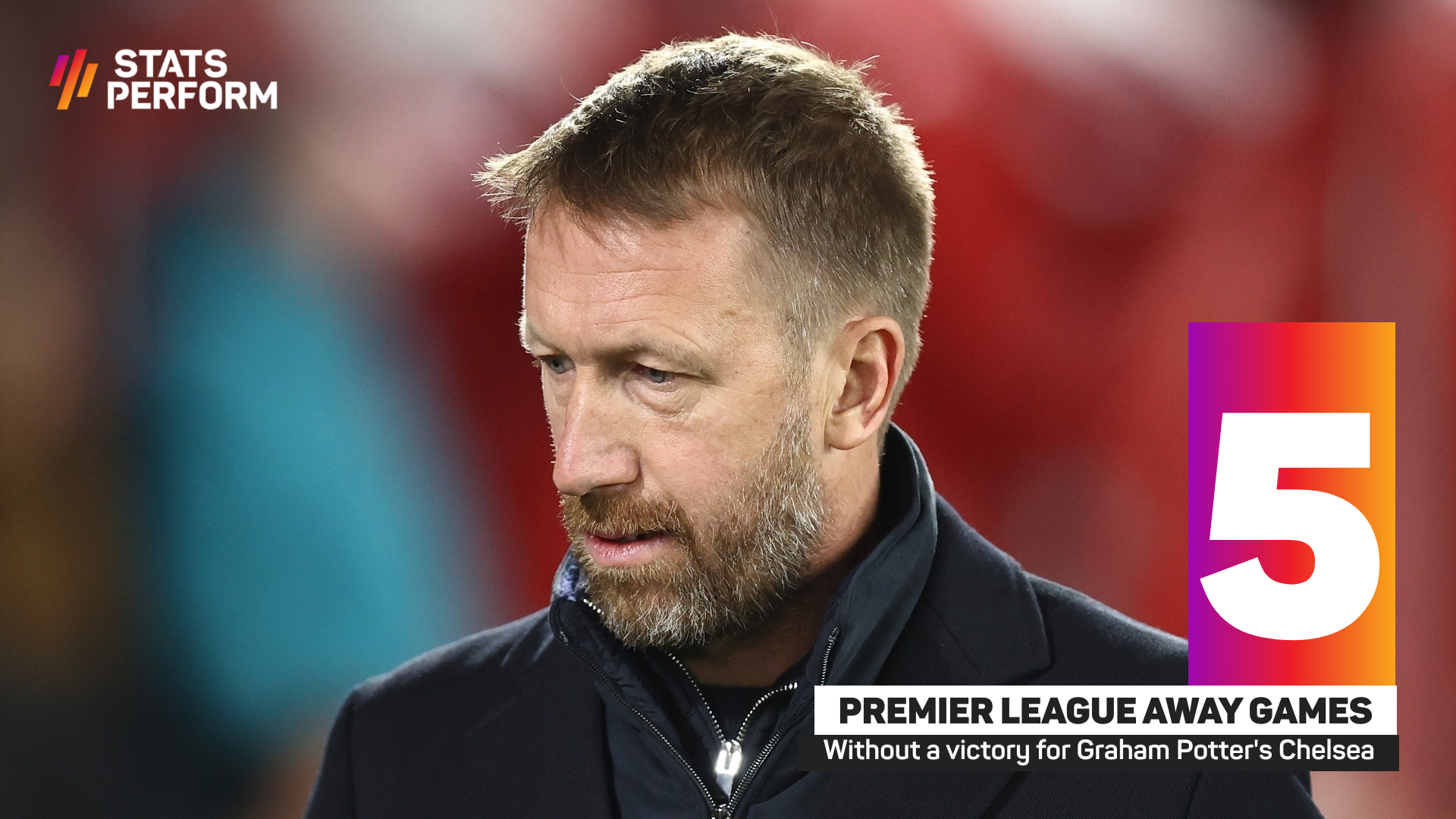 Chelsea are winless in five Premier League away games