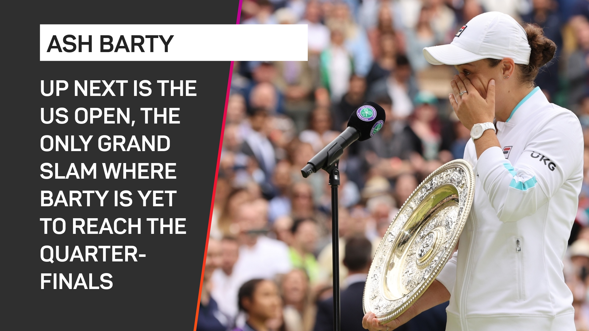 Ash Barty at the US Open