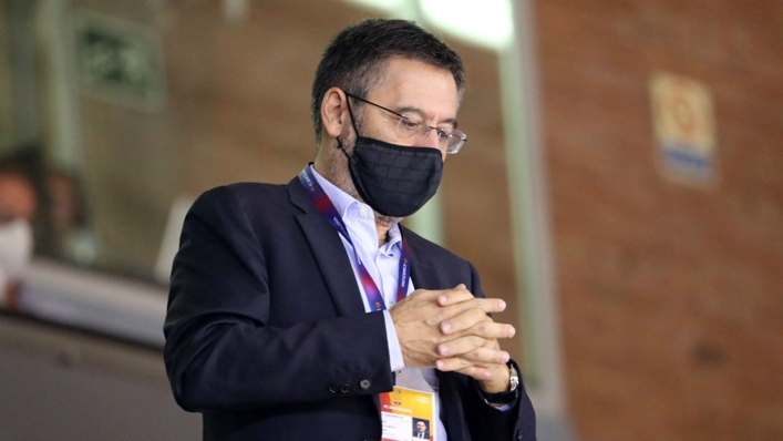 Josep Maria Bartomeu stepped down as Barcelona president in October 2020