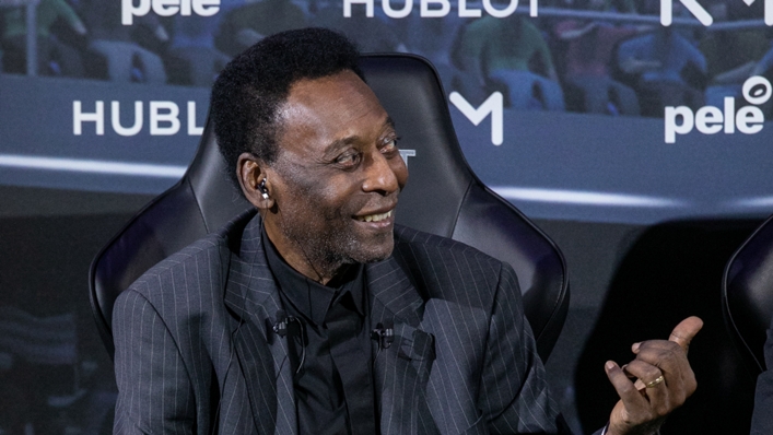 Brazil great Pele was hospitalised last week