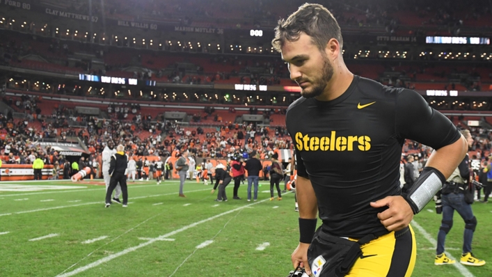Mitch Trubisky endured a poor second half as the Steelers fell to a second straight loss