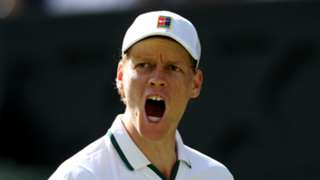 Sinner overcomes major scare to win five-set Wimbledon opener