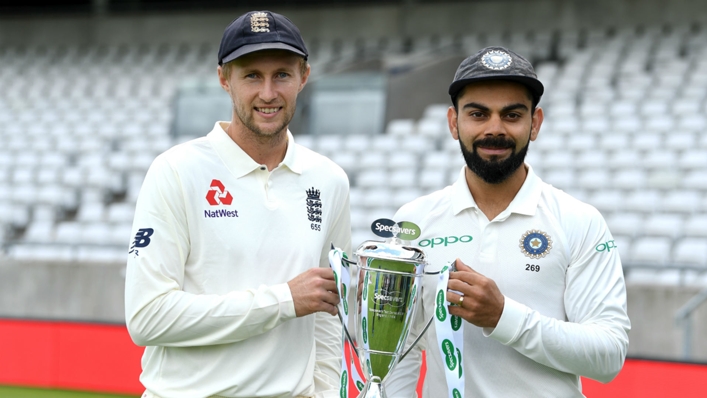 England and India captains Joe Root and Virat Kohli