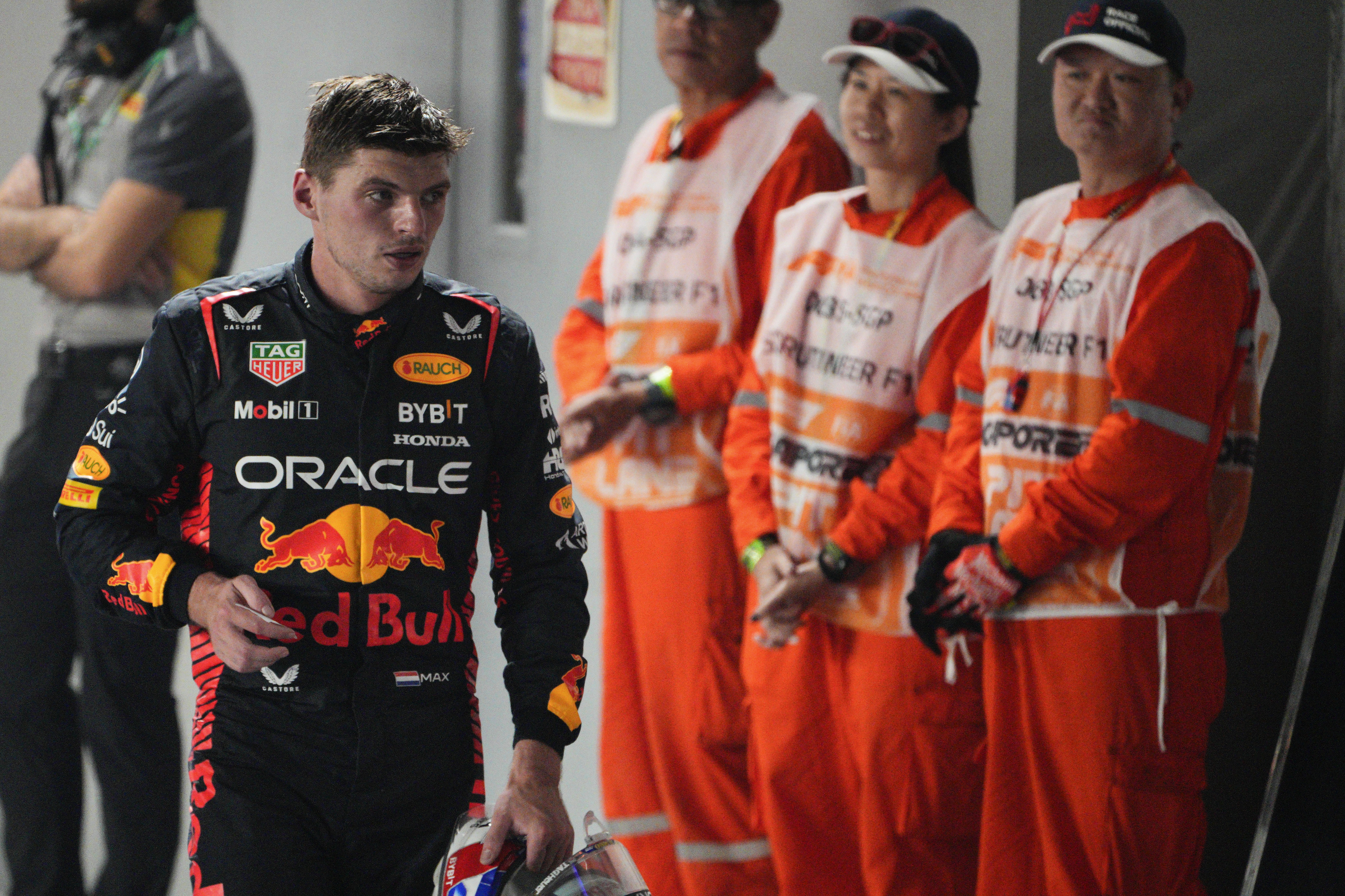 Max Verstappen saw his record-breaking winning streak come to an end