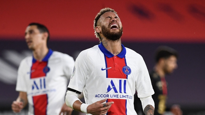Neymar failed to inspire Paris Saint-Germain to victory against Rennes